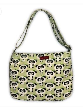 BUNGALOW 360 Messenger Bag Panda NWOT